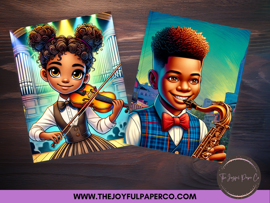 Kid Musician PLR Coloring Book | Fully Customizable in Canva with Resell Rights