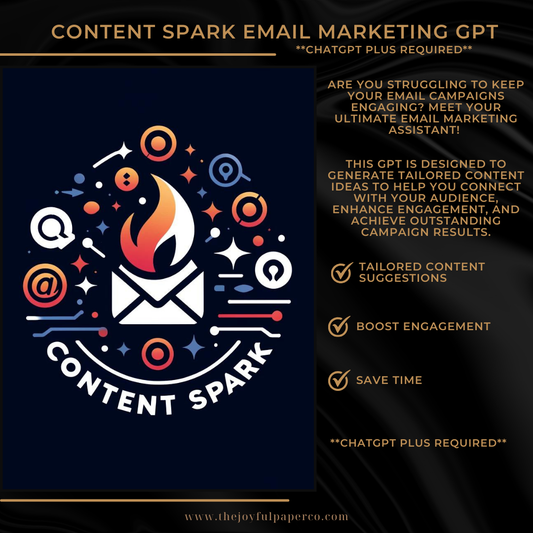 Content Spark GPT: Email Marketing Ideas at Your Finger Tips